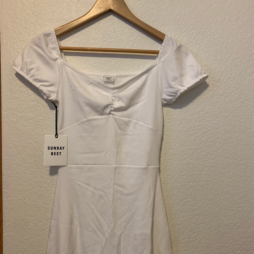 Aritzia white dress
